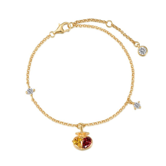 Apple Charm Bracelet