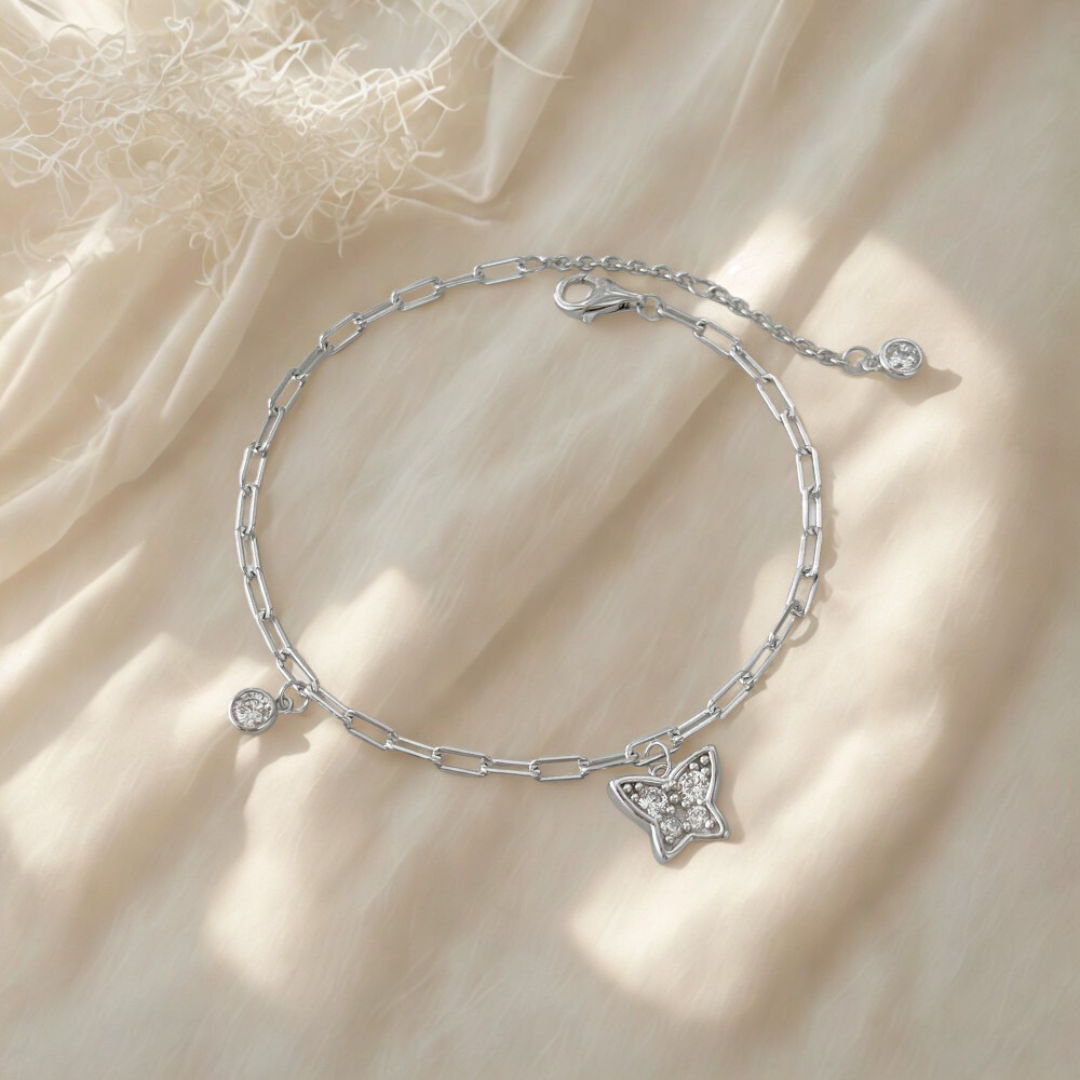 Butterfly Charm Bracelet