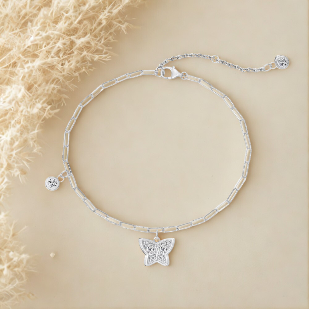 Butterfly Charm Bracelet