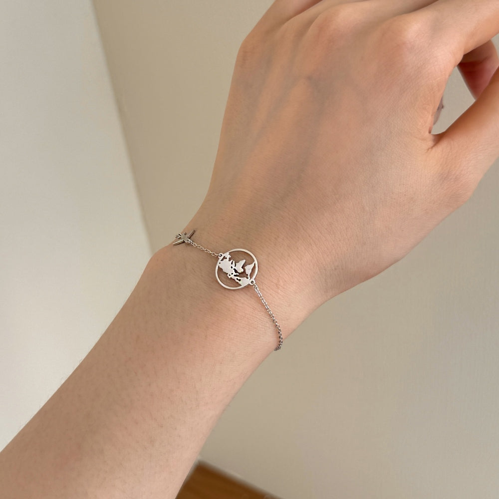 World Charm Bracelet