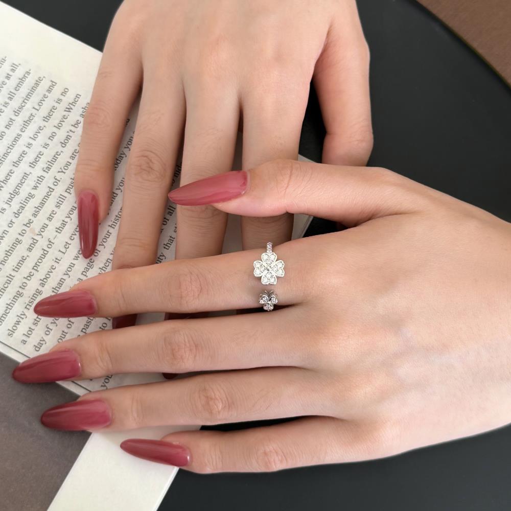 Clover Open Ring