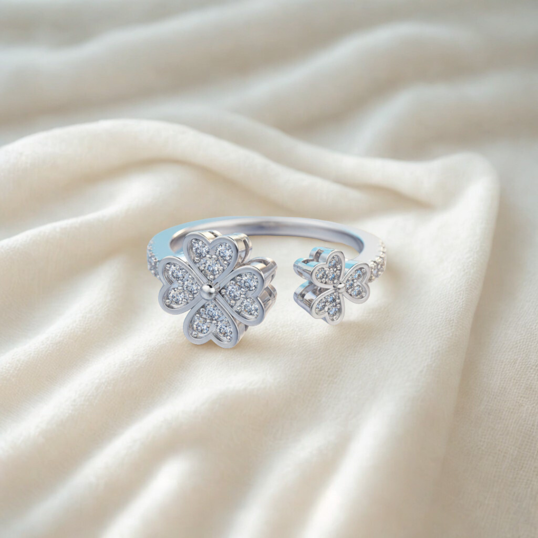 Clover Open Ring